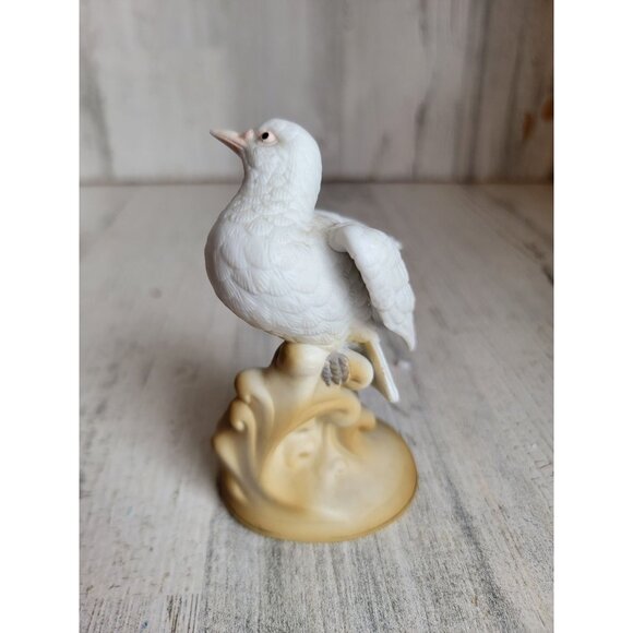Lefton China White Dove AS IS KW2291 bird statue figure - Picture 1 of 5